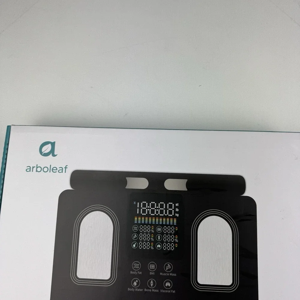 Arboleaf Body Fat Scale CS10P Smart Digital BMI Composition Black New